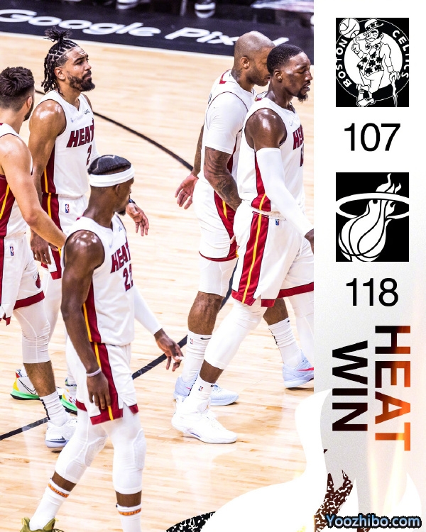 热火118-107战胜绿军 巴特勒41+9+5 希罗18+8 塔图姆29+8+6