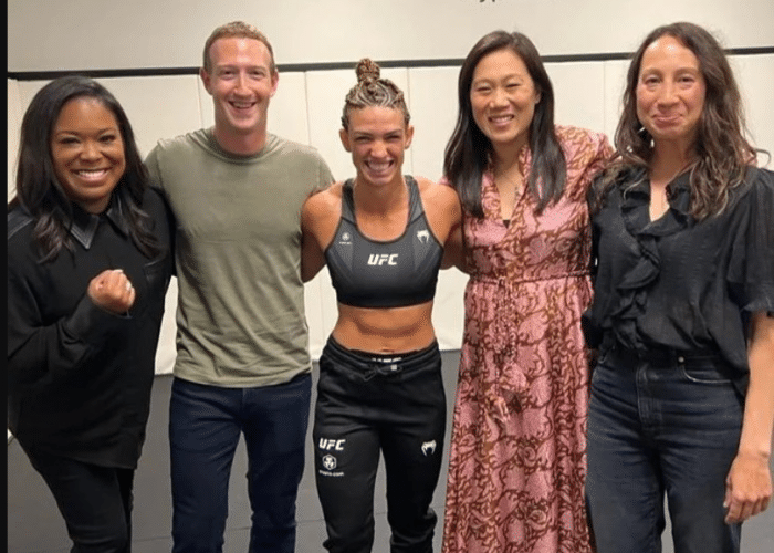 站立横扫+险重拳终结！中国女将闪耀UFC赛场，苦战5局胜柔术女神