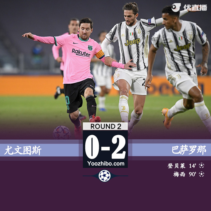 <a href=/zuqiusheji/barcelona/ target=_blank class=infotextkey>巴萨</a>2-0客胜尤文